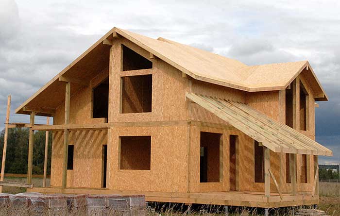 Этапы строительства дома из СИП